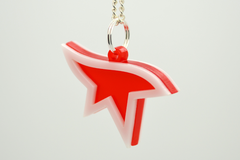 Mirror's Edge Logo Necklace - Laser Cut Acrylic Videogame Jewelry