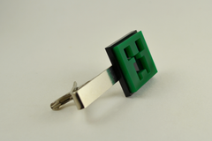 Minecraft Creeper Tie Bar - Laser Cut Acrylic Gaming Men's Wear