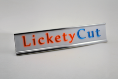 Custom Desk Name Plate - Choose Your Words Font and Color - Laser Cut Acrylic