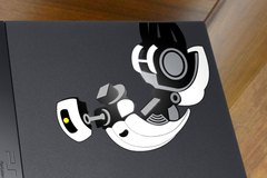 GLaDOS Vinyl Decal - Layered Portal Decal by LicketyCut
