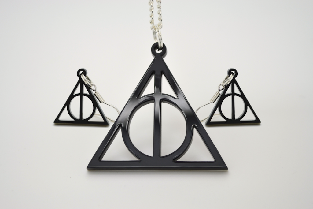 Harry potter 2025 deathly hallows jewelry
