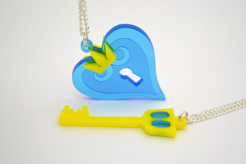 Kingdom Hearts Keyblade Necklace | Kingdom Hearts Necklace Cosplay -  Jewelry Necklace - Aliexpress
