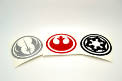 Star Wars Jedi Order Vinyl Decal - Choose Your Color