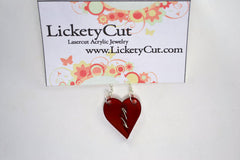 My Mended Heart Laser Cut Acrylic Necklace