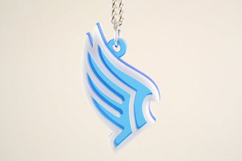 Mass Effect Paragon Pendant Necklace - Laser Cut Acrylic