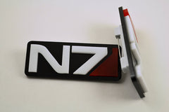 Mass Effect N7 Necklace - Laser Cut Acrylic