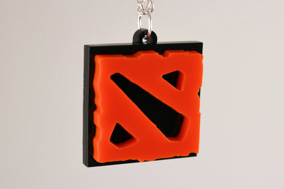 DOTA 2 Pendant Necklace - Laser Cut Acrylic - Sale Price