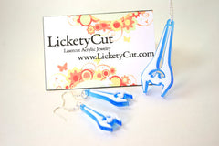 Halo Energy Sword Earrings - Laser Cut Acrylic