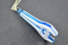 Halo Necklace - Energy Sword Pendant - Laser Cut Acrylic