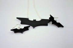 Batman The Dark Knight Rises Earrings - Laser Cut Acrylic