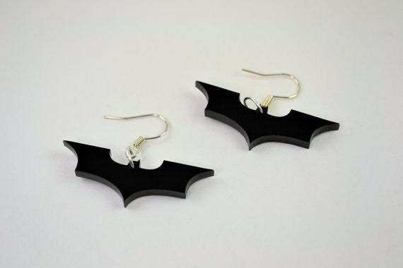 Batman Ballerina Brick Fairy Earrings