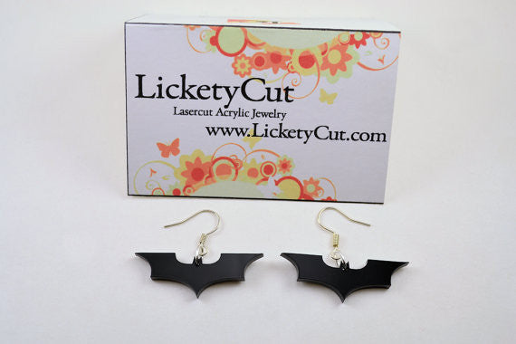 Batman Ballerina Brick Fairy Earrings