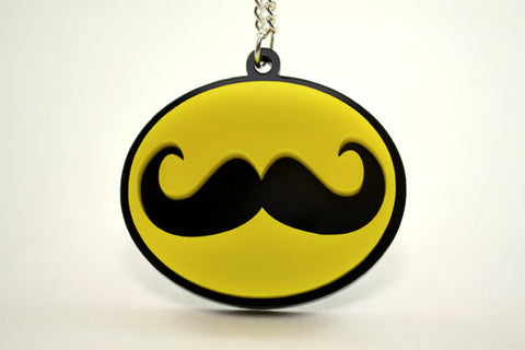 Bat Stache Necklace - Laser Cut Acrylic