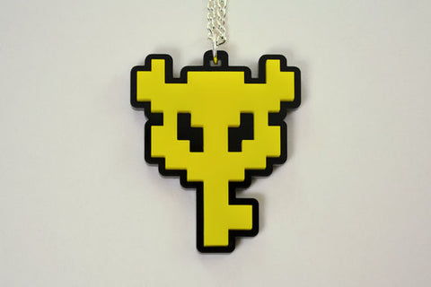 Legend of Zelda Master Key Pendant Necklace - Laser Cut Acrylic Boss Key