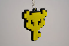 Legend of Zelda Master Key Pendant Necklace - Laser Cut Acrylic Boss Key