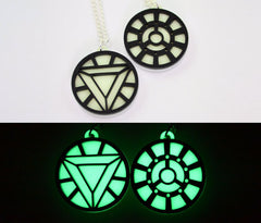 Iron Man Arc Reactor Necklace - Mark 1- Laser Cut Acrylic