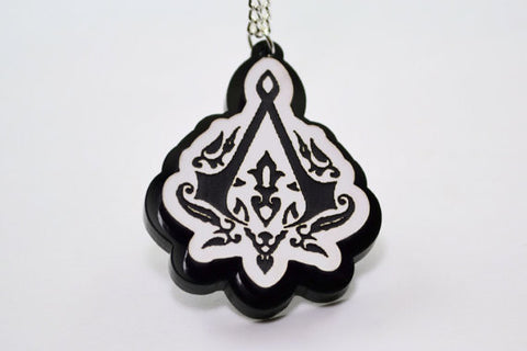 Assassin's Creed Revelations Ottoman Crest Necklace - Laser Engraved Gaming Gear