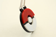 Pokeball Friendship Necklaces - Laser Cut Acrylic