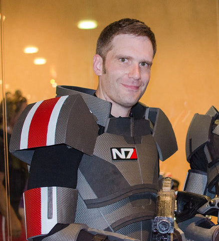 Custom Mass Effect N7 Badge - Extra Large - Laser Cut Acrylic